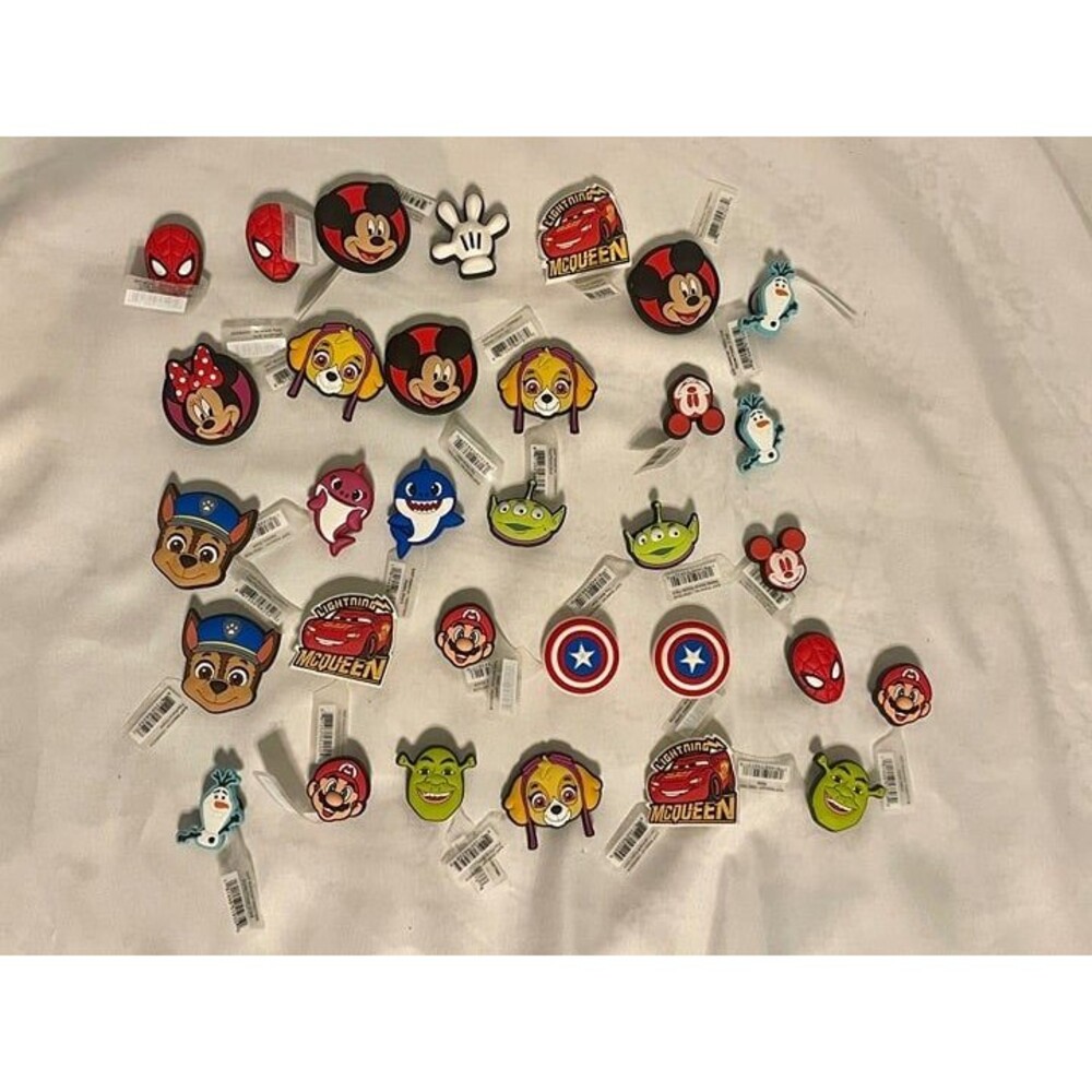 Crocs Disney Shrek shoe Charms Jibs Authentic NEW (32) Mario